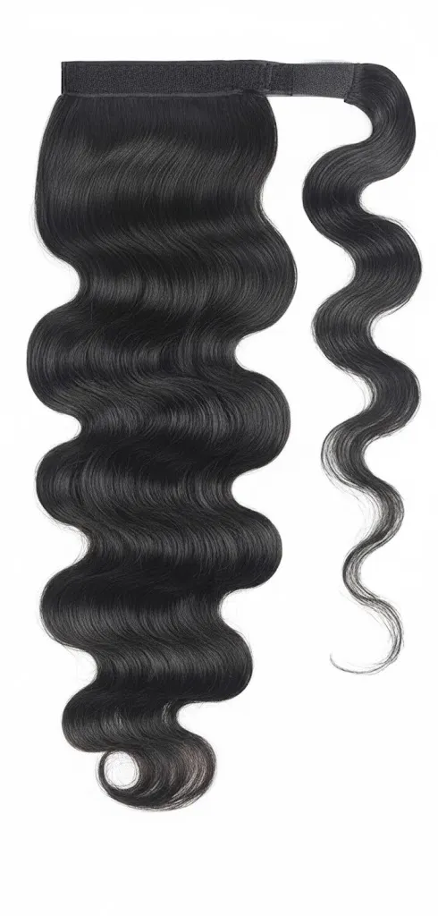 Raw Wrap-Around Body Wave Ponytail